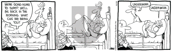 The Buckets on Thursday October 27, 2005 Comic Strip