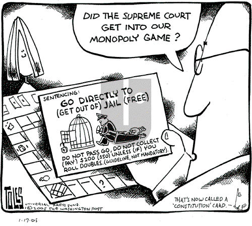Tom Toles - Monday January 17, 2005 Comic Strip