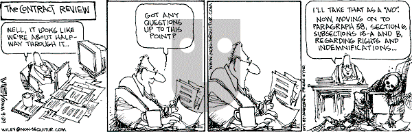 Non Sequitur on Friday September 29, 2000 Comic Strip