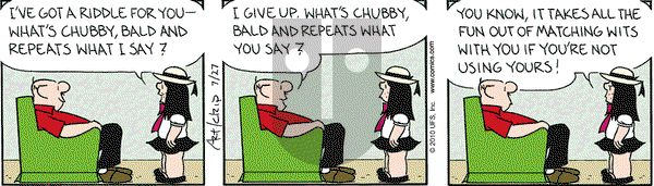 The Born Loser on Tuesday July 27, 2010 Comic Strip