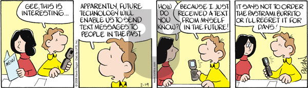 Drabble on Thursday February 19, 2009 Comic Strip