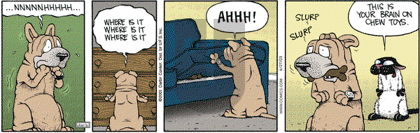 Get Fuzzy on Friday June 27, 2003 Comic Strip