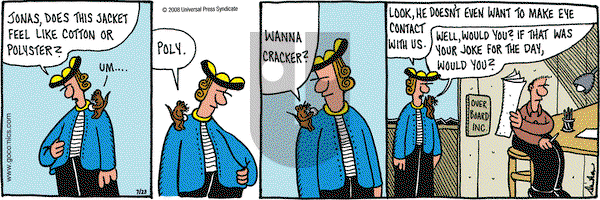 Overboard on Wednesday July 23, 2008 Comic Strip