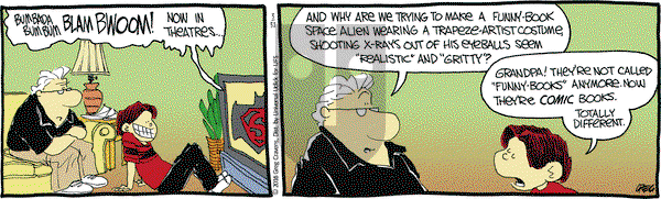 The Buckets on Thursday March 31, 2016 Comic Strip