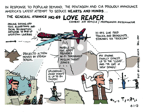 Ted Rall on Monday April 1, 2013 Comic Strip