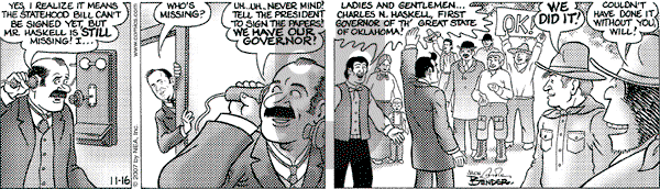Alley Oop on Friday November 16, 2007 Comic Strip