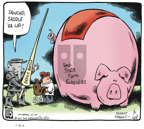 Tom Toles on Monday January 31, 2011 Comic Strip
