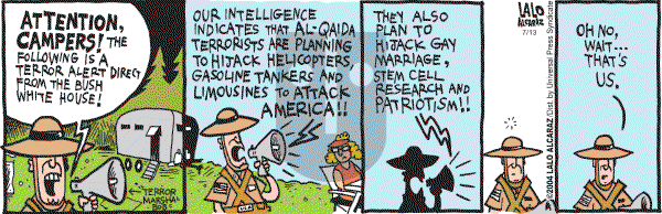 La Cucaracha on Thursday July 13, 2006 Comic Strip