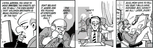 Doonesbury on Tuesday November 10, 1987 Comic Strip