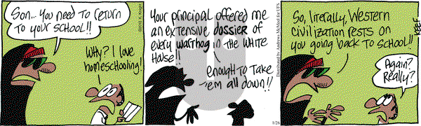 The Knight Life on Friday January 26, 2018 Comic Strip