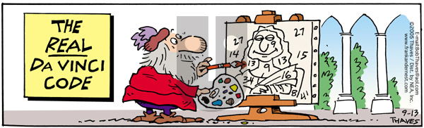 Frank and Ernest - Tuesday September 13, 2005 Comic Strip