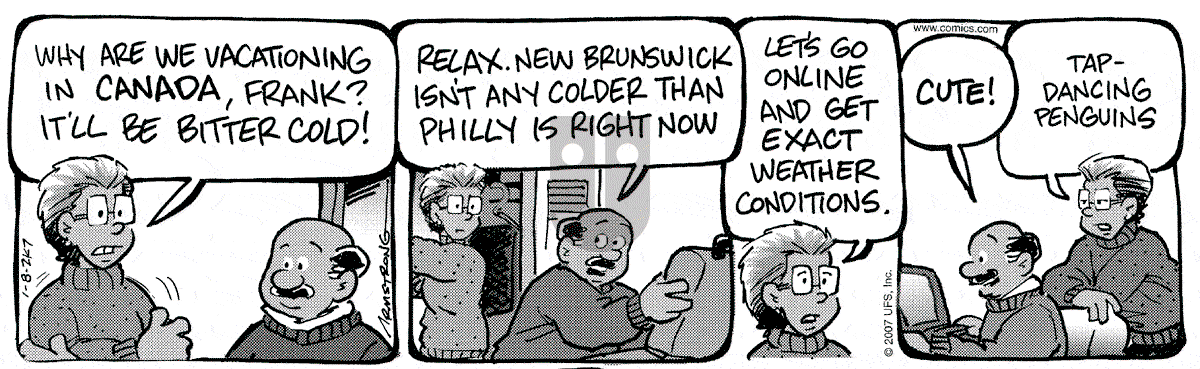 JumpStart - Monday January 8, 2007 Comic Strip