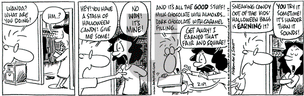 Baby Blues - Monday November 29, 1999 Comic Strip