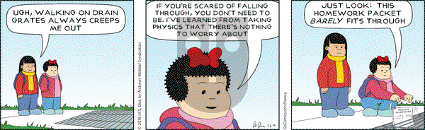 Nancy on Wednesday November 6, 2019 Comic Strip