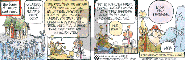 Non Sequitur - Wednesday November 26, 2008 Comic Strip