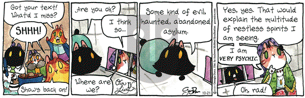 Breaking Cat News on Wednesday October 21, 2020 Comic Strip