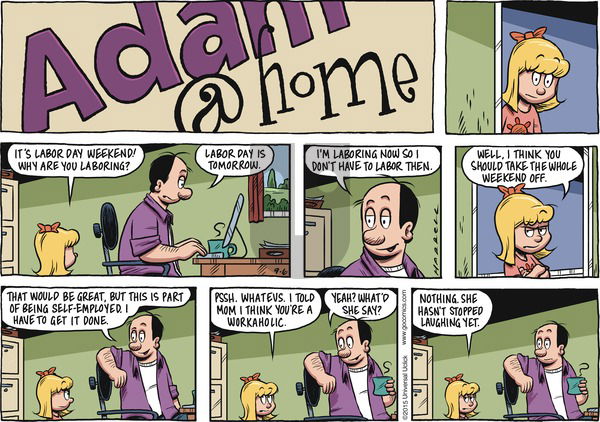 Adam@Home - Sunday September 6, 2015 Comic Strip