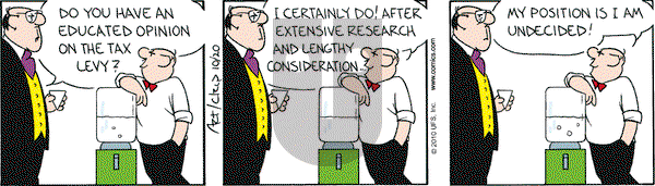 The Born Loser on Wednesday October 20, 2010 Comic Strip