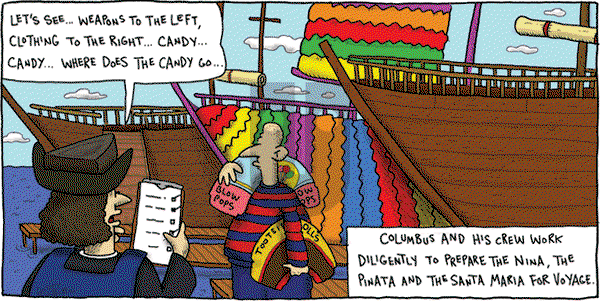 The Argyle Sweater on Sunday November 4, 2007 Comic Strip