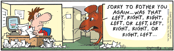 Frank and Ernest - Tuesday April 24, 2007 Comic Strip
