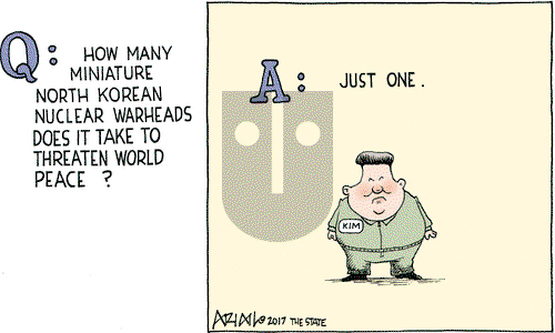 Robert Ariail on Friday August 11, 2017 Comic Strip