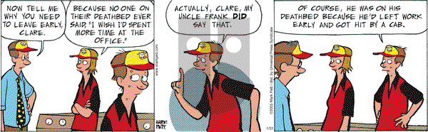 Lucky Cow on Monday January 31, 2005 Comic Strip