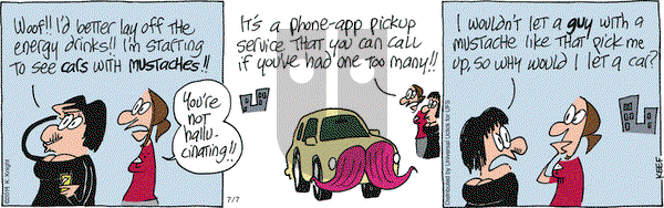 The Knight Life on Monday July 7, 2014 Comic Strip