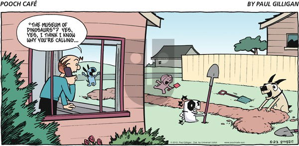 Pooch Cafe - Sunday June 23, 2013 Comic Strip