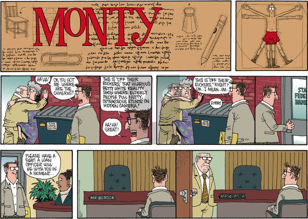 Monty on Sunday May 26, 2013 Comic Strip