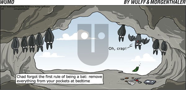 WuMo on Sunday April 9, 2017 Comic Strip