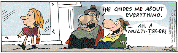 Frank and Ernest on Wednesday November 29, 2006 Comic Strip
