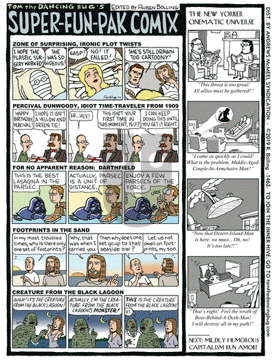 Tom the Dancing Bug on Monday November 4, 2019 Comic Strip