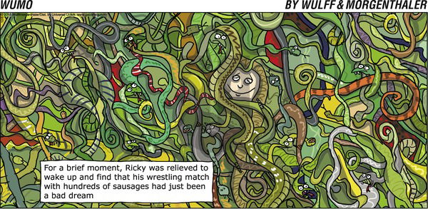 WuMo on Sunday December 6, 2015 Comic Strip