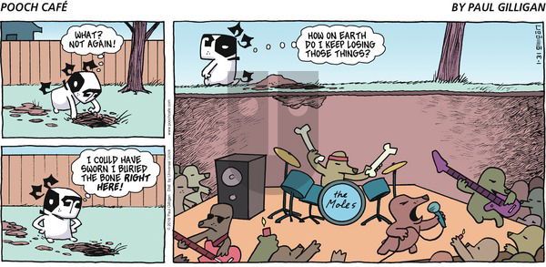 Pooch Cafe on Sunday January 31, 2016 Comic Strip