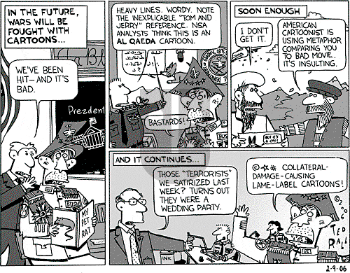 Ted Rall - Thursday February 9, 2006 Comic Strip