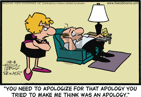 The Lockhorns on Monday December 8, 2025 Comic Strip