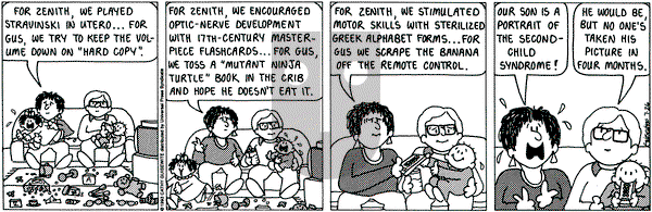 Cathy Classics on Monday July 26, 1993 Comic Strip