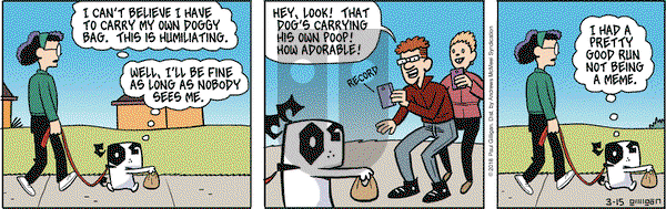 Pooch Cafe on Thursday March 15, 2018 Comic Strip
