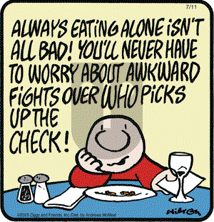Ziggy on Friday July 11, 2025 Comic Strip