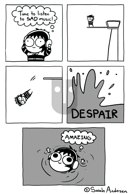 Sarah's Scribbles - Wednesday February 22, 2017 Comic Strip