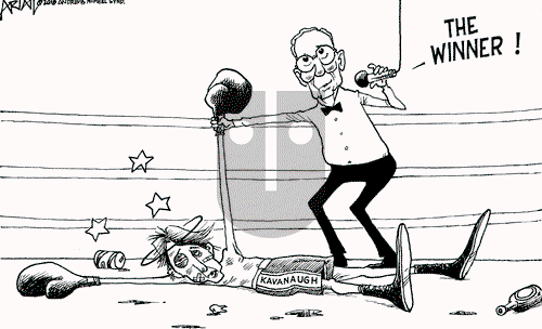 Robert Ariail on Monday October 8, 2018 Comic Strip