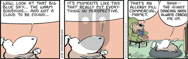 DeFlocked on Saturday March 29, 2014 Comic Strip