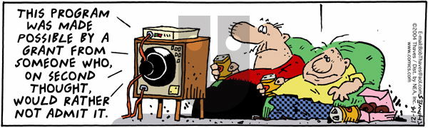 Frank and Ernest - Tuesday December 14, 2004 Comic Strip