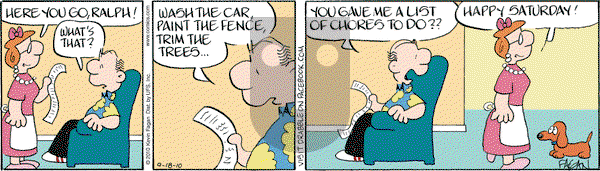 Drabble on Saturday September 18, 2010 Comic Strip