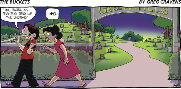 The Buckets on Sunday July 7, 2019 Comic Strip