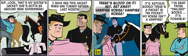 Rip Haywire on Wednesday April 9, 2014 Comic Strip