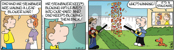 Drabble on Monday September 25, 2017 Comic Strip