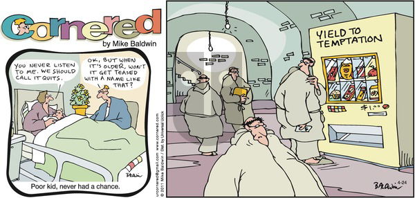 Cornered on Sunday April 24, 2011 Comic Strip