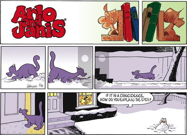 Arlo and Janis on Sunday January 31, 2016 Comic Strip