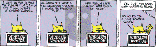 Prickly City on Wednesday February 14, 2007 Comic Strip